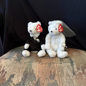 Ty Beanie Babies Bride & Groom